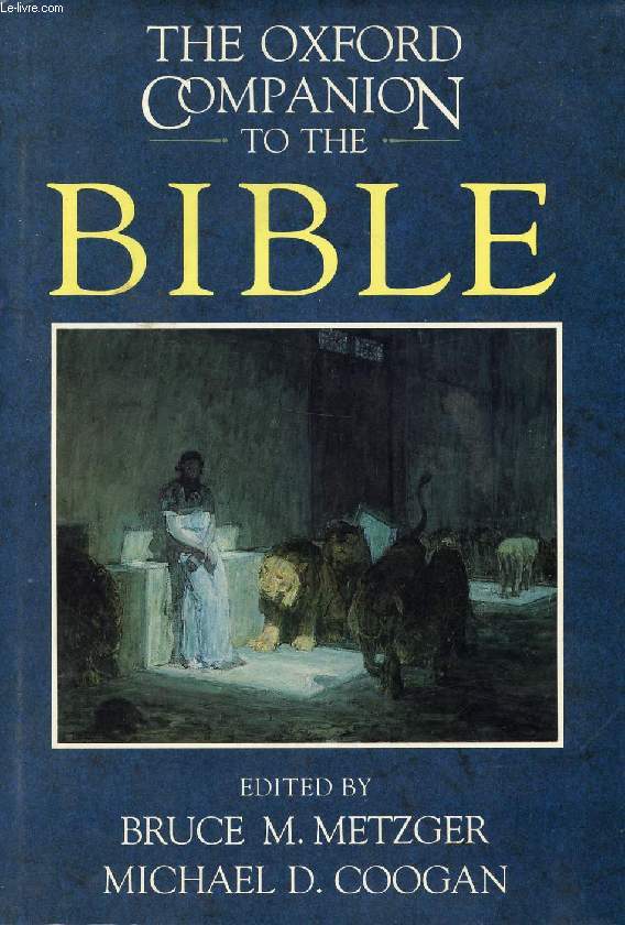 THE OXFORD COMPANION TO THE BIBLE