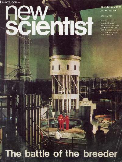 NEW SCIENTIST, VOL. 57, N 834, FEB. 1973, THE BATTLE OF THE BREEDER