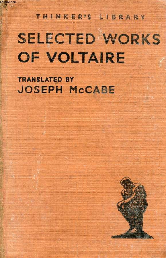 SELECTED WORKS OF VOLTAIRE