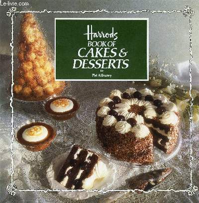 HARRODS BOOK CAKES & DESSERTS
