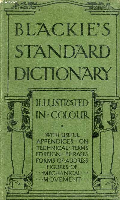 BLACKIE'S STANDARD DICTIONARY