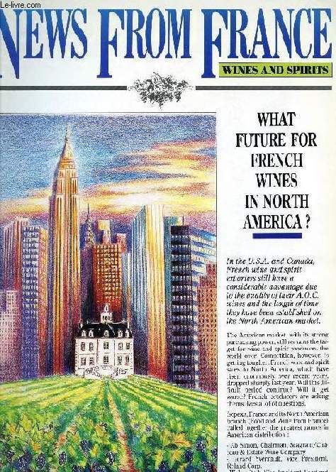 NEWS FROM FRANCE, WINES AND SPIRITS, N 2, MARCH 1988