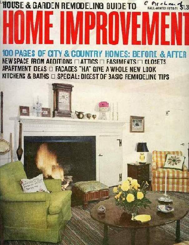 HOME IMPROVEMENT, FALL-WINTER 1970-1971