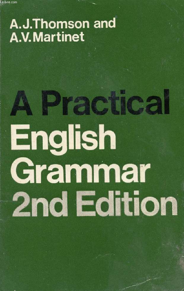 A PRACTICAL ENGLISH GRAMMAR