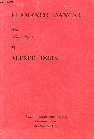 FLAMENCO DANCER, AND OTHER POEMS