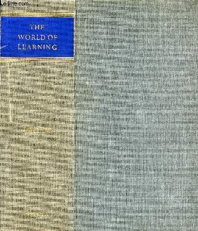 THE WORLD OF LEARNING, 1969-70