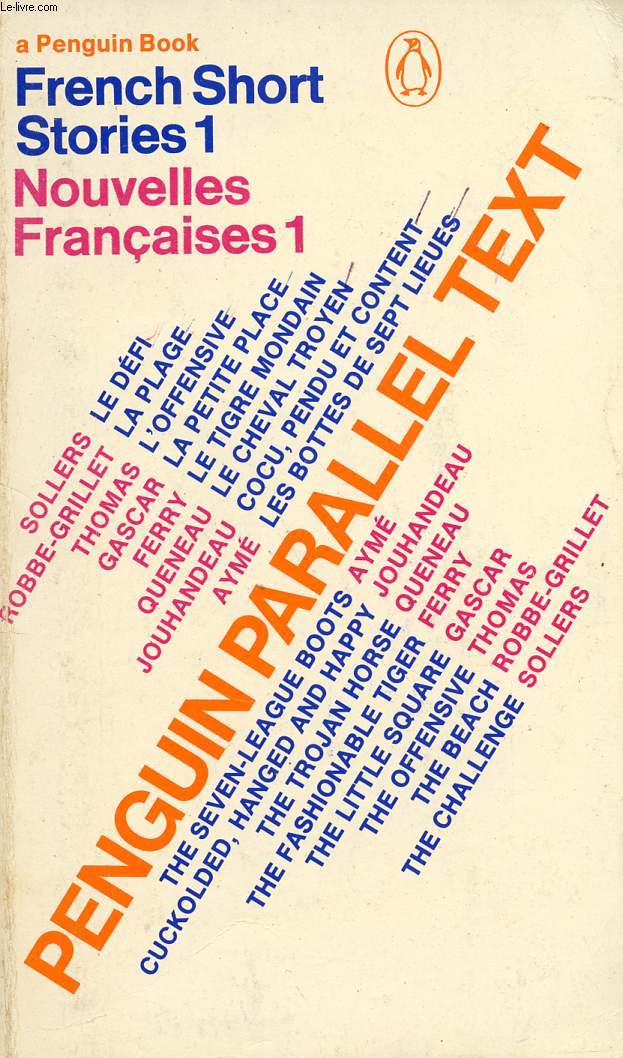 FRENCH SHORT STORIES, VOLUME I (NOUVELLES FRANCAISES, TOME I)