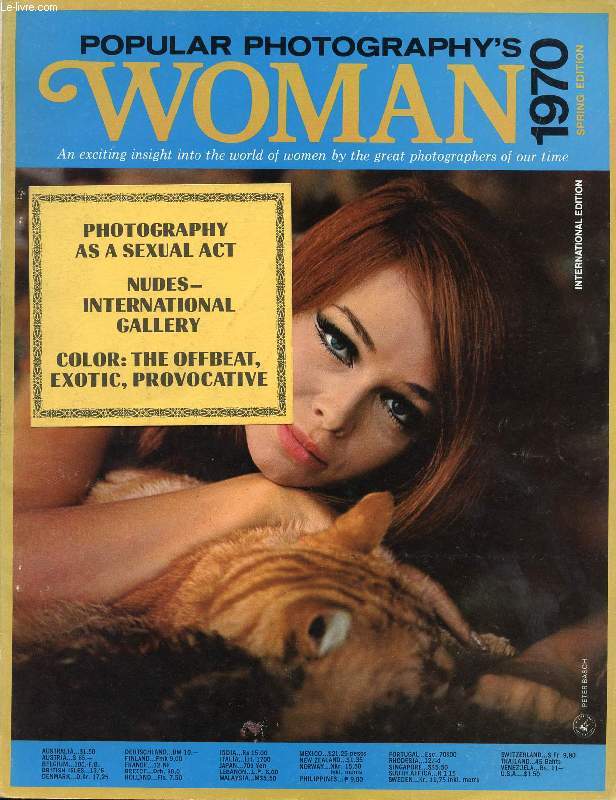 POPULAR PHOTOGRAPHY'S WOMAN 1970