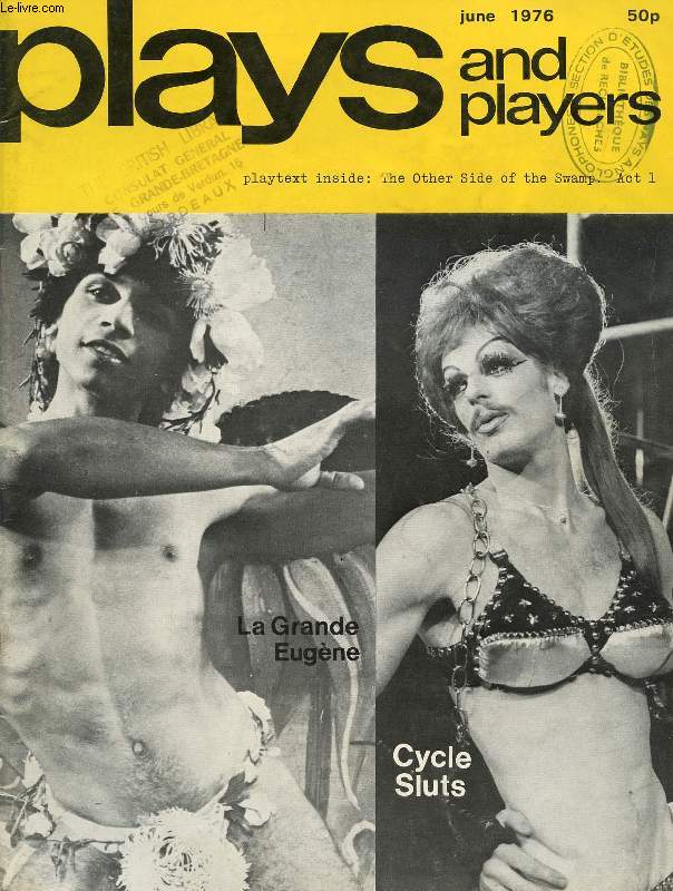PLAYS AND PLAYERS, VOL. 23, N 9 (272), JUNE 1976 (LA GRANDE EUGENE, CYCLE SLUTS, Contents: Space Odyssey: Three leading designers in conversation Michael Coveney Further down the road: The Other National Theatre, part 2 Tony Coult...)