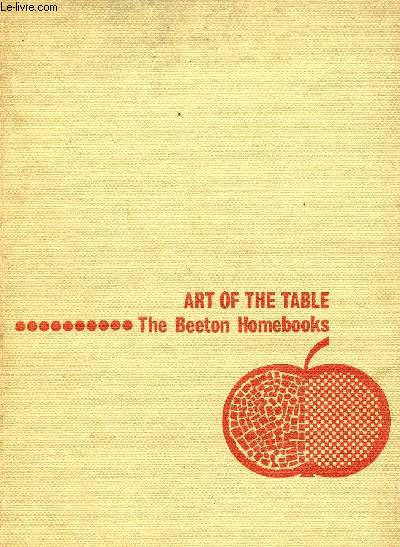 THE BEETON HOMEBOOKS, 4, ART OF TABLE