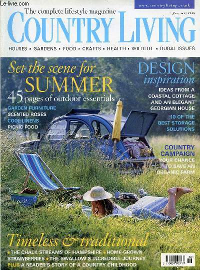COUNTRY LIVING, JUNE 2006, THE COMPLETE LIFESTYLE MAGAZINE