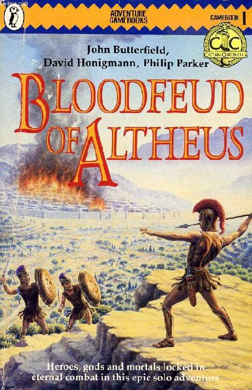 BLOODFEUD OF ALTHEUS, THE CRETAN CHRONICLES, 1