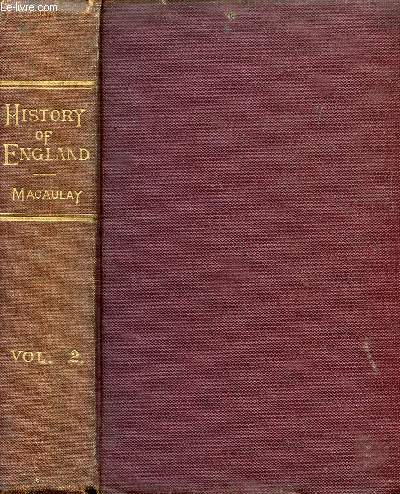 THE HISTORY OF ENGLAND FROM THE ACCESSION OF JAMES II, VOL. II
