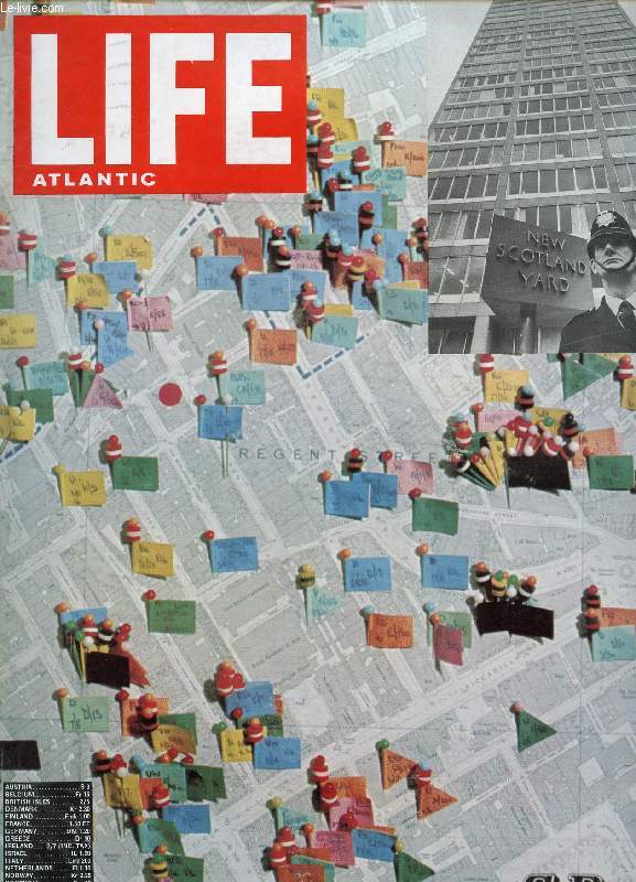 LIFE ATLANTIC, VOL. 43, N 9, OCT. 1967, THE NEW SCOTLAND YARD (Contents: Has the CIA outstripped Britain's MI 6? China must update its own fable. The new look at the new Scotland Yard. The decade of integration at Litle Rock's Central High School...)