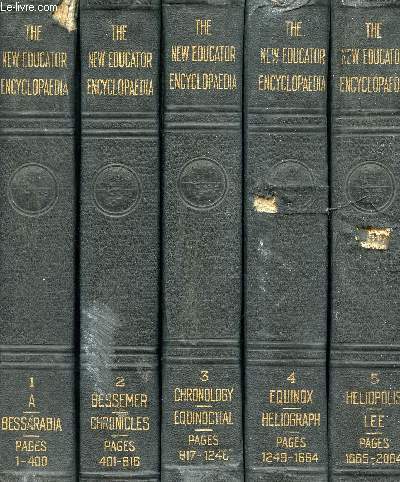THE NEW EDUCATOR ENCYCLOPAEDIA, 10 VOLUMES + 1 VOL.: LOOSE LEAF EXTENSION, THE THOROUGHLY MODERN INTERNATIONAL WORK DESIGNED TO MEET THE NEEDS OF EVERY AGE