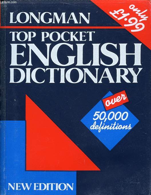 LONGMAN TOP POCKET ENGLISH DICTIONARY