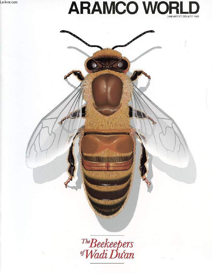 ARAMCO WORLD, VOL. 46, N 1, JAN.-FEB. 1995 (Contents: The beekeepers of Wadi Du'an, E. Hansen. Coming up for Air in Morocco, D. Pawley. The gardens of Marie Balian, J. Friedman. The oil weapons, Z. Bilkadi. The doctor doesn't miss a beat, A. Clark...)