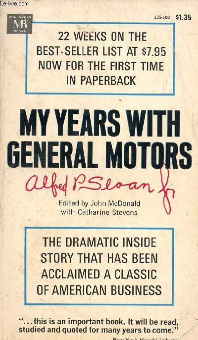 MY YEARS WITH GENERAL MOTORS