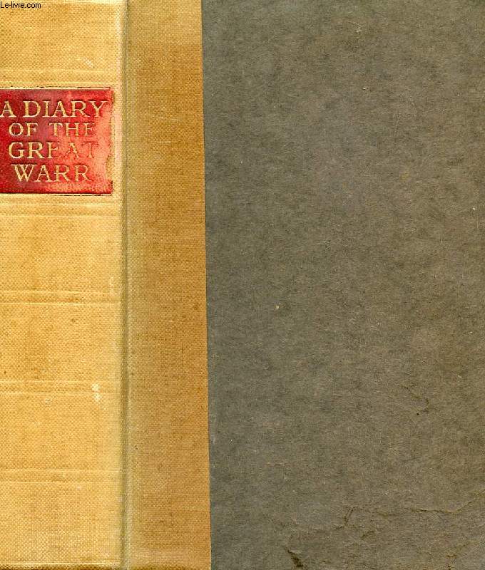 A DIARY OF THE GREAT WARR