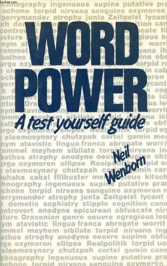 WORD POWER, A TEST YOURSELF GUIDE