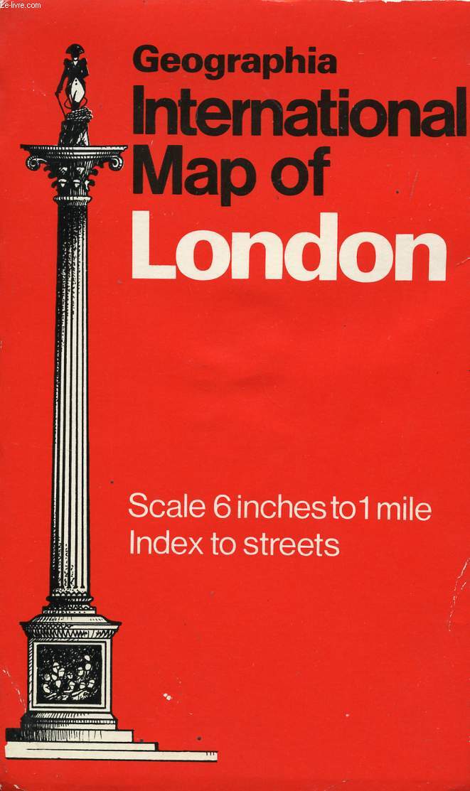 GEOGRAPHIA INTERNATIONAL MAP OF LONDON