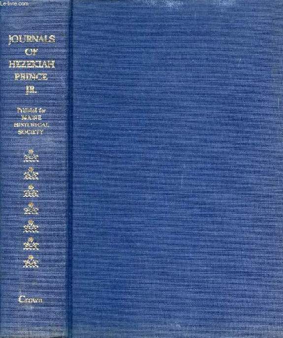 JOURNALS OF HEZEKIAH PRINCE, Jr., 1822-1828