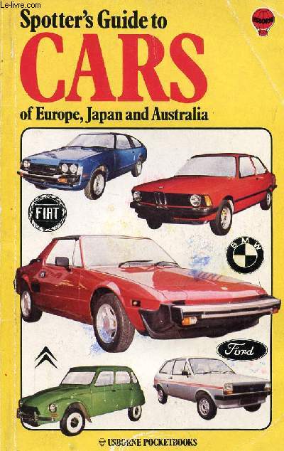 SPOTTER'S GUIDE TO CARS OF EUROPE, JAPAN AND AUSTRALIA, 1975-1979