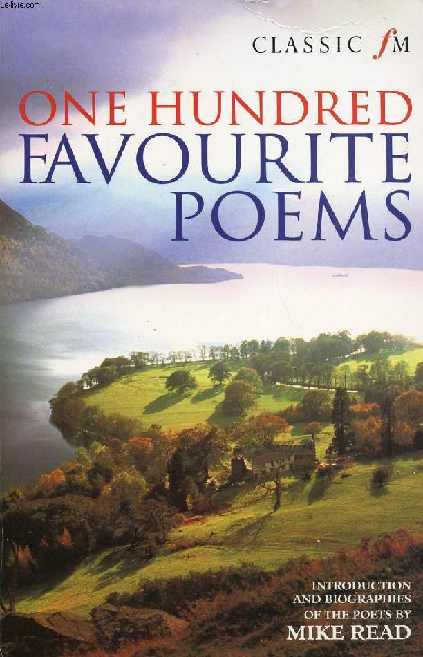 CLASSIC FM, ONE HUNDRED FAVOURITE POEMS