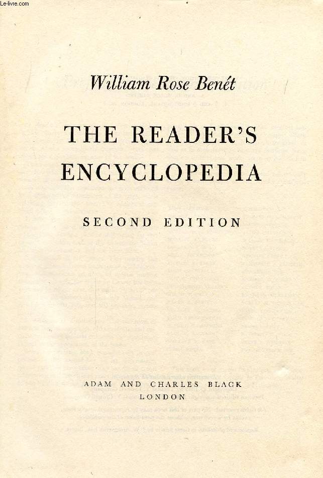 THE READER'S ENCYCLOPEDIA