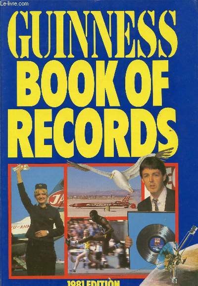 GUINNESS BOOK OF RECORDS, 1981 EDITION