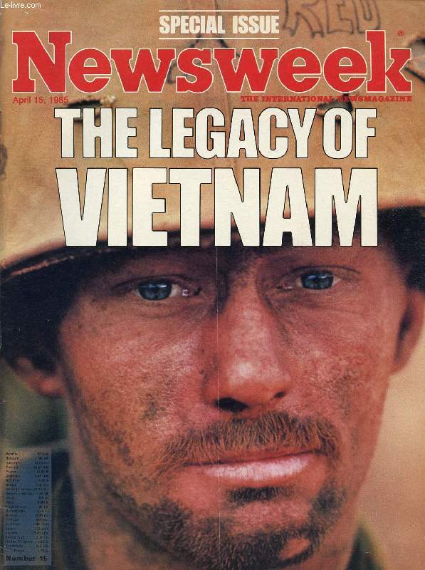 NEWSWEEK, APRIL 15, 1985 (Contents: The legacy of Vietnam. Fighting over fighter jets. Reagan's new Contra Ploy. A Coup in Khartoum...)