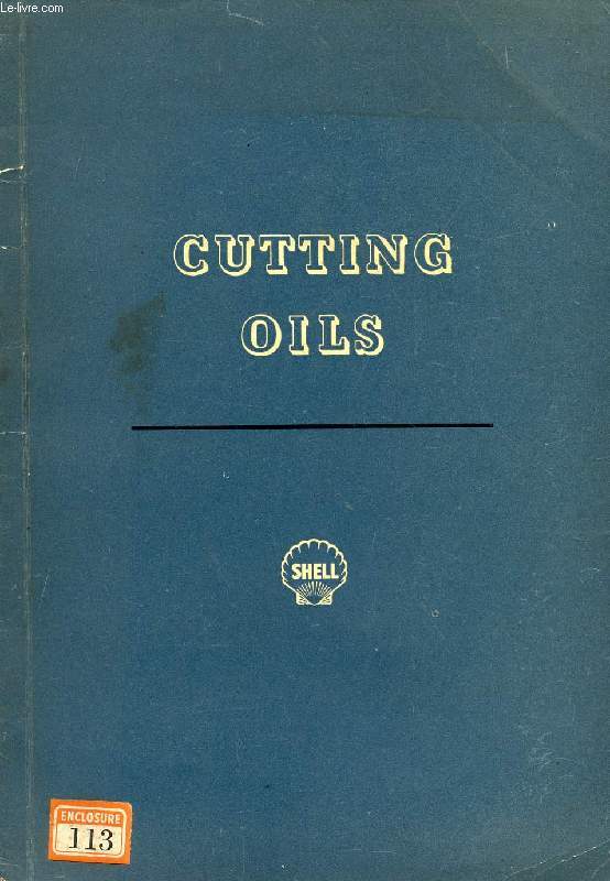 CUTTING OILS, SHELL