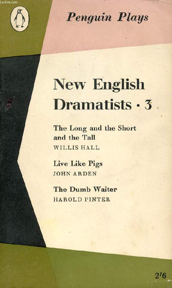 NEW ENGLISH DRAMATISTS, 3