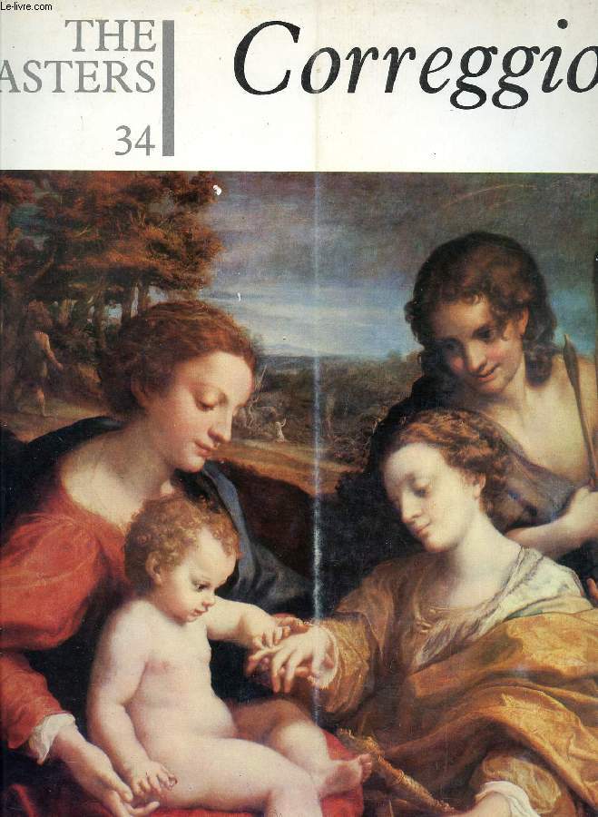THE MASTERS, 34, CORREGGIO, 1489-1534