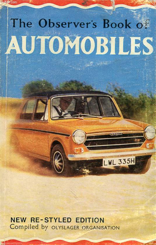 THE OBSERVER'S BOOK OF AUTOMOBILES