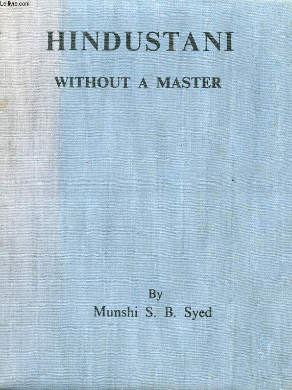 HINDUSTANI WITHOUT A MASTER