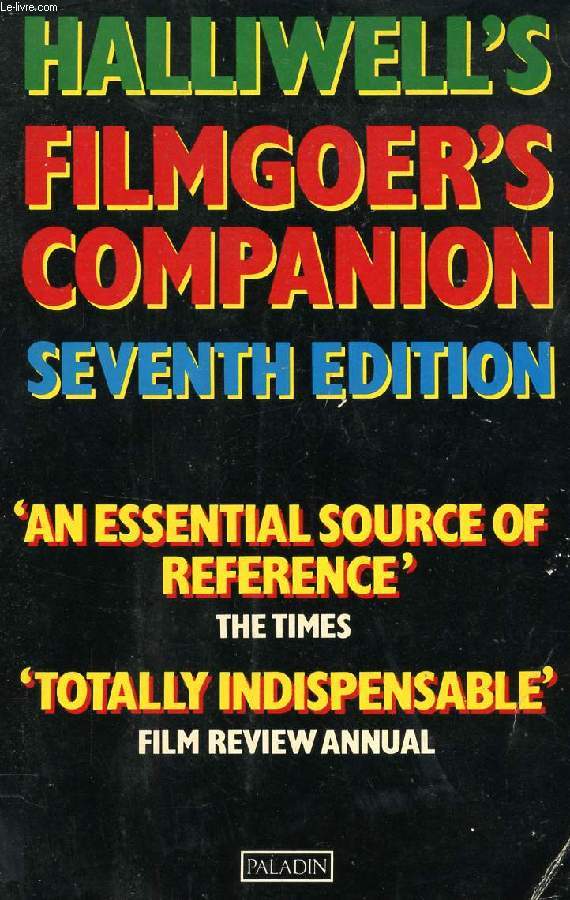 HALLIWELL'S FILMGOER'S COMPANION