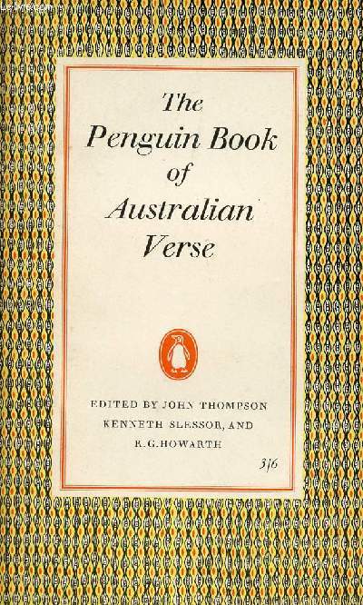 THE PENGUIN BOOK OF AUSTRALIAN VERSE