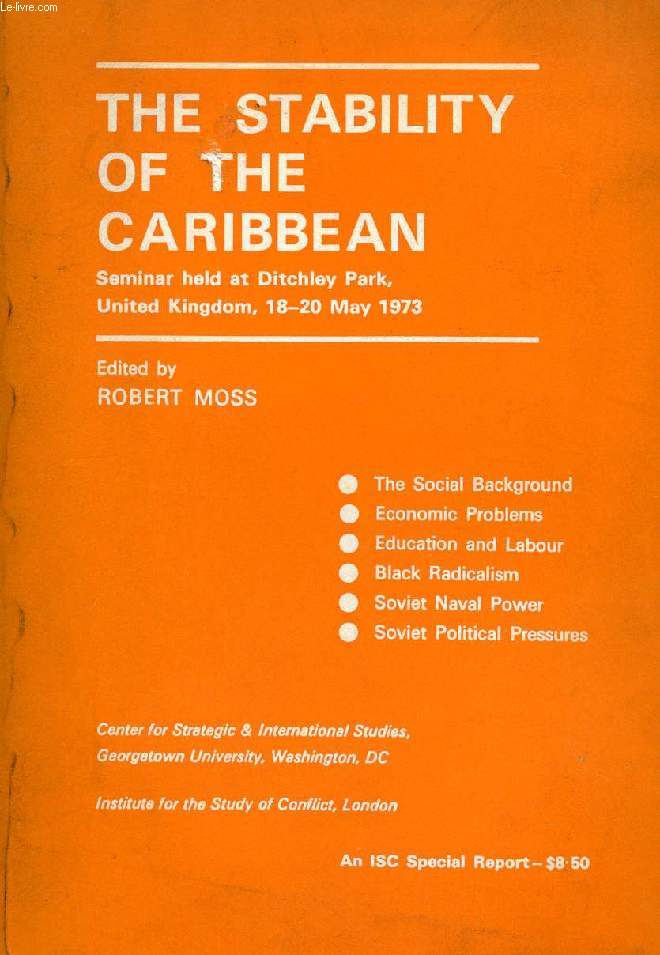 THE STABILITY OF THE CARIBBEAN