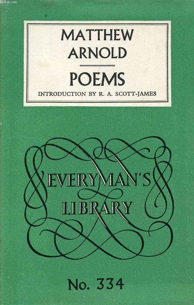 MATTHEW ARNOLD'S POEMS