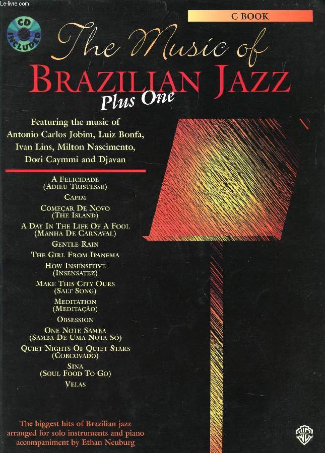 THE MUSIC OF BRAZILIAN JAZZ, PLUS ONE (C Book)
