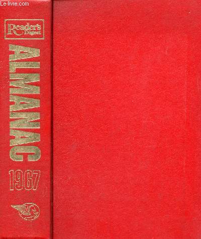1967 READER'S DIGEST ALMANAC AND YEARBOOK