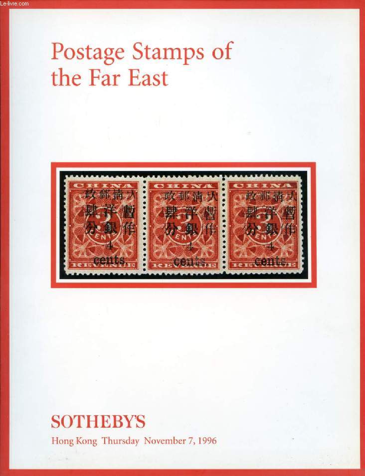 POSTAGE STAMPS OF THE FAR EAST, SOTHEBY'S CATALOGUE