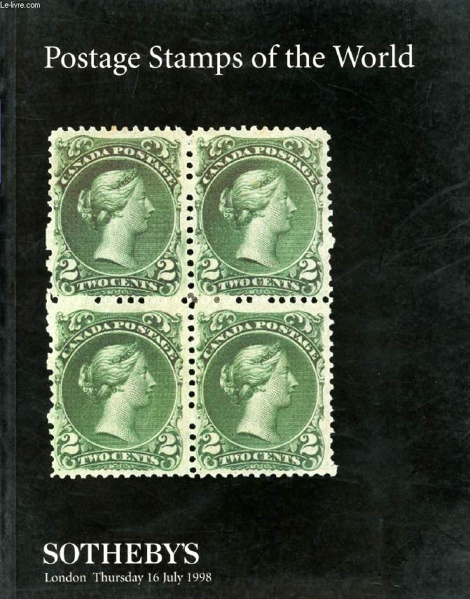 POSTAGE STAMPS OF THE WORLD, SOTHEBY'S CATALOGUE