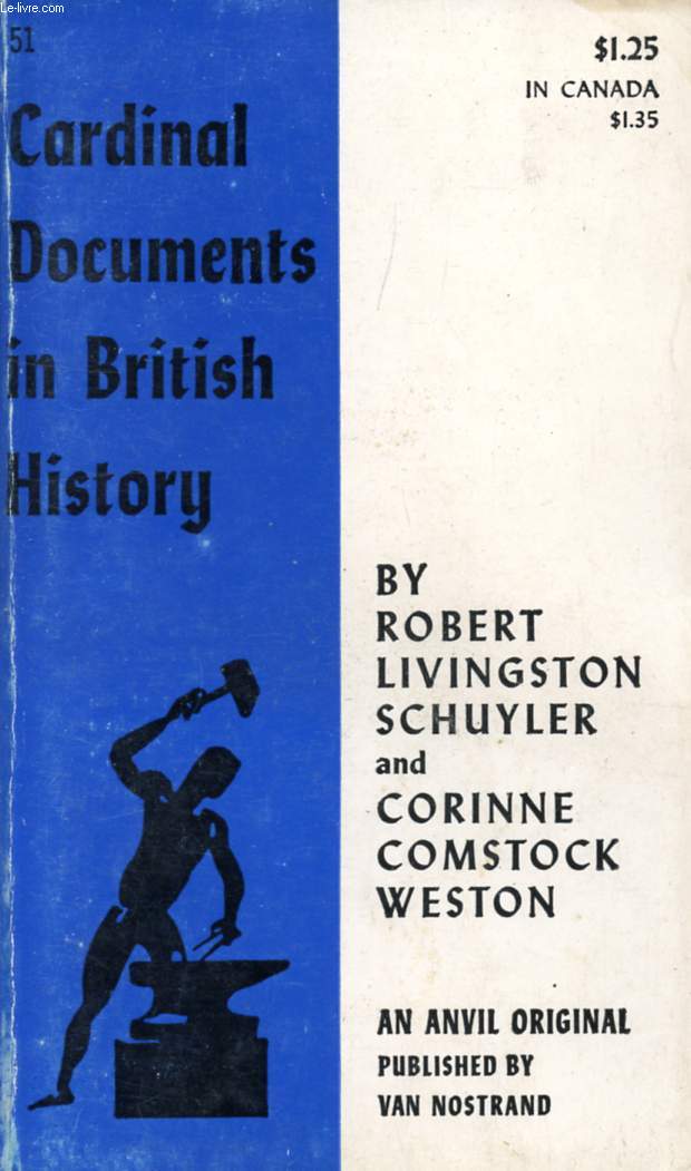 CARDINAL DOCUMENTS IN BRITISH HISTORY
