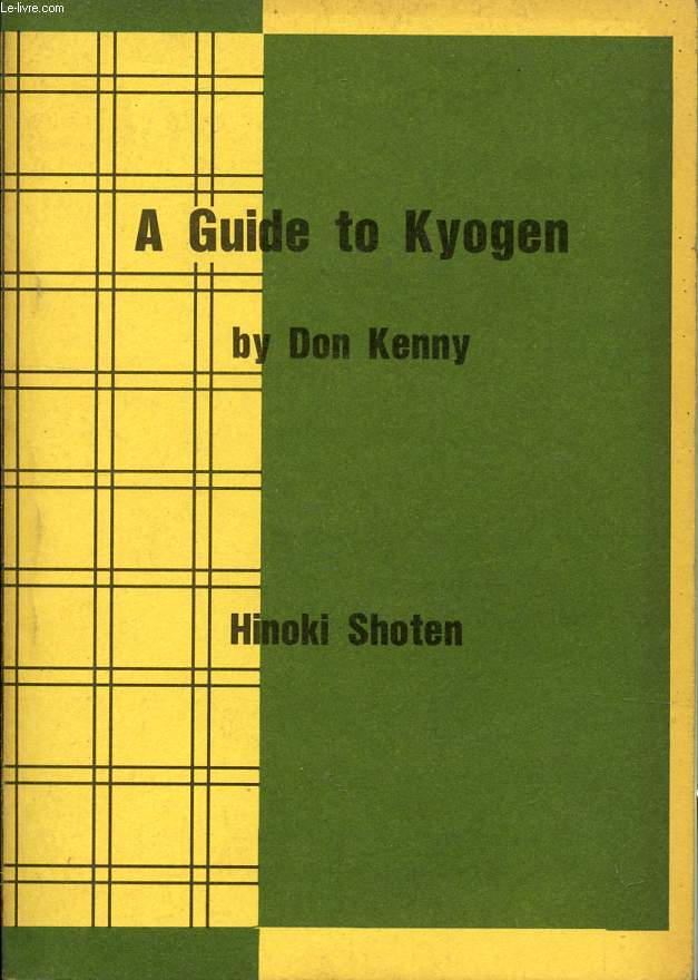 A GUIDE TO KYOGEN