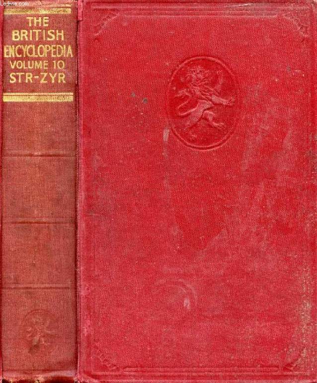 THE BRITISH ENCYCLOPEDIA ILLUSTRATED, VOL. 10, STR-ZYR