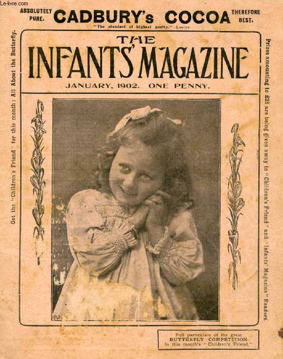 THE INFANT'S MAGAZINE, JAN. 1902 (Contents: The Fox and the Stork. A Thanksgiving. Bobbie's ABC. The Birdie's Banquet. A Wise Dog. Going to Market for Himself. The Ship of the Desert...)