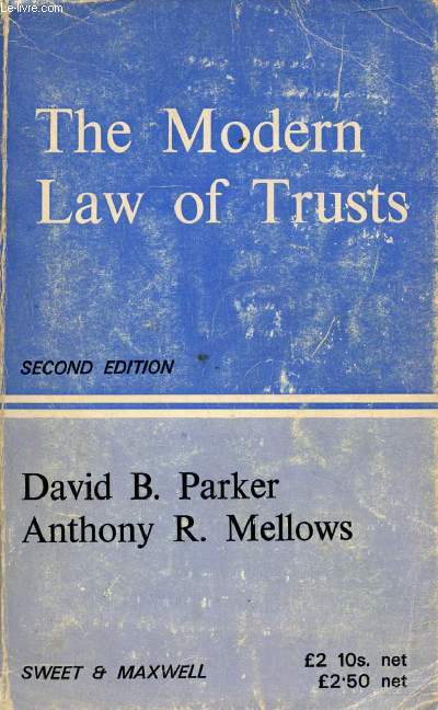 THE MODERN LAW OF TRUSTS