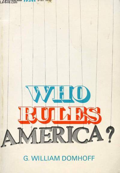 WHO RULES AMERICA ?